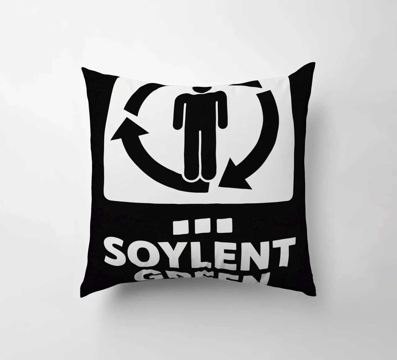 Soylent Green Print cuscino da MoviesArt