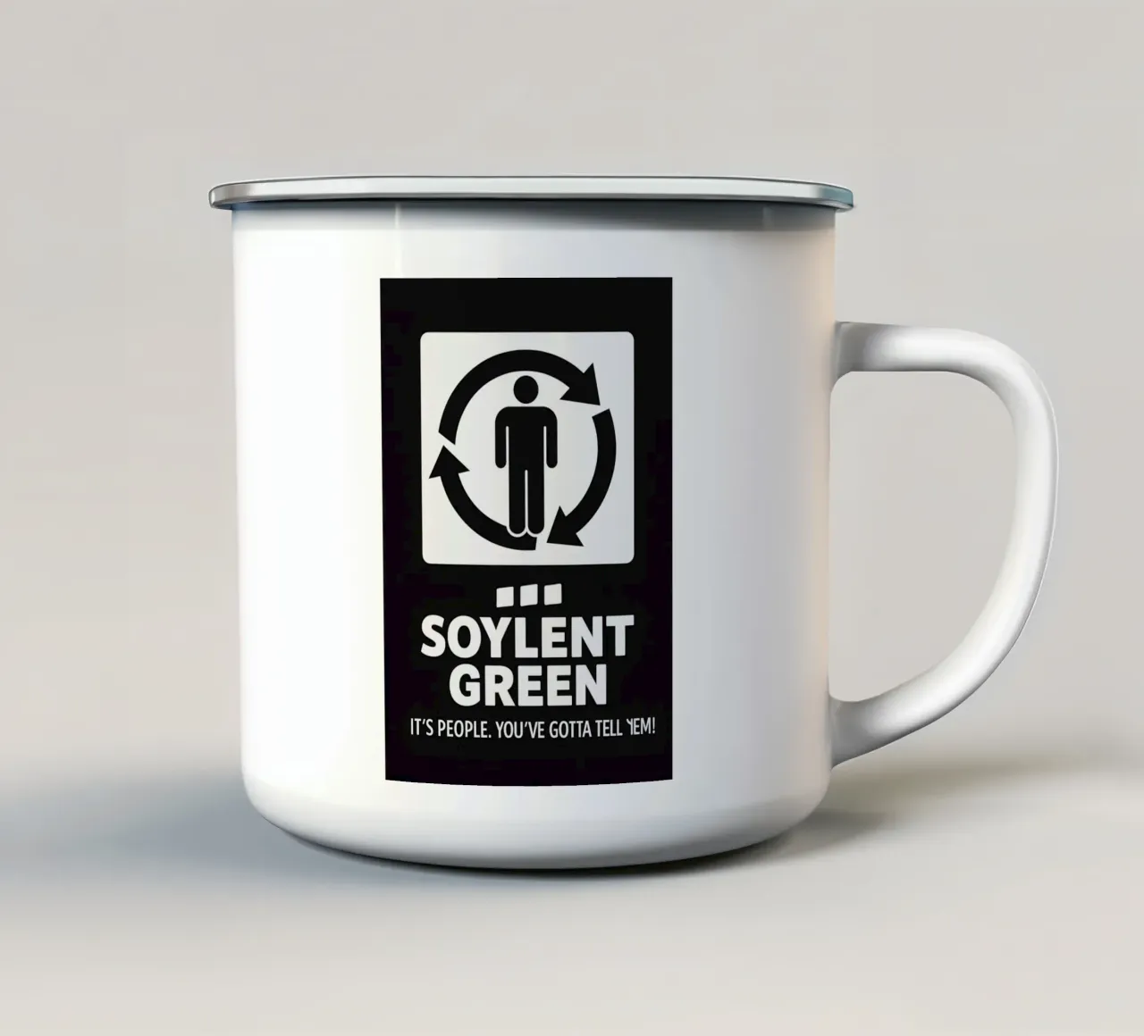 Soylent Green Print tazza in smalto da MoviesArt