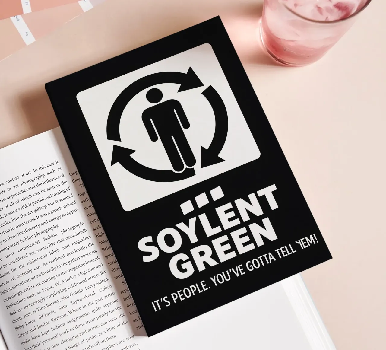 Soylent Green Print notebook by MoviesArt