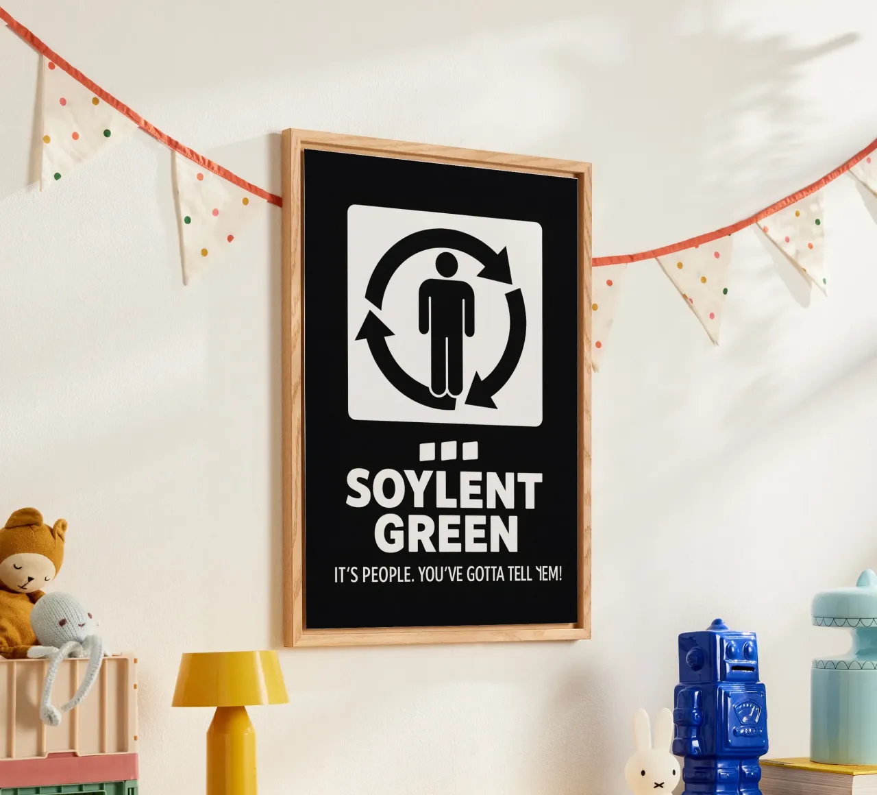 Soylent Green Print plexiglass da MoviesArt