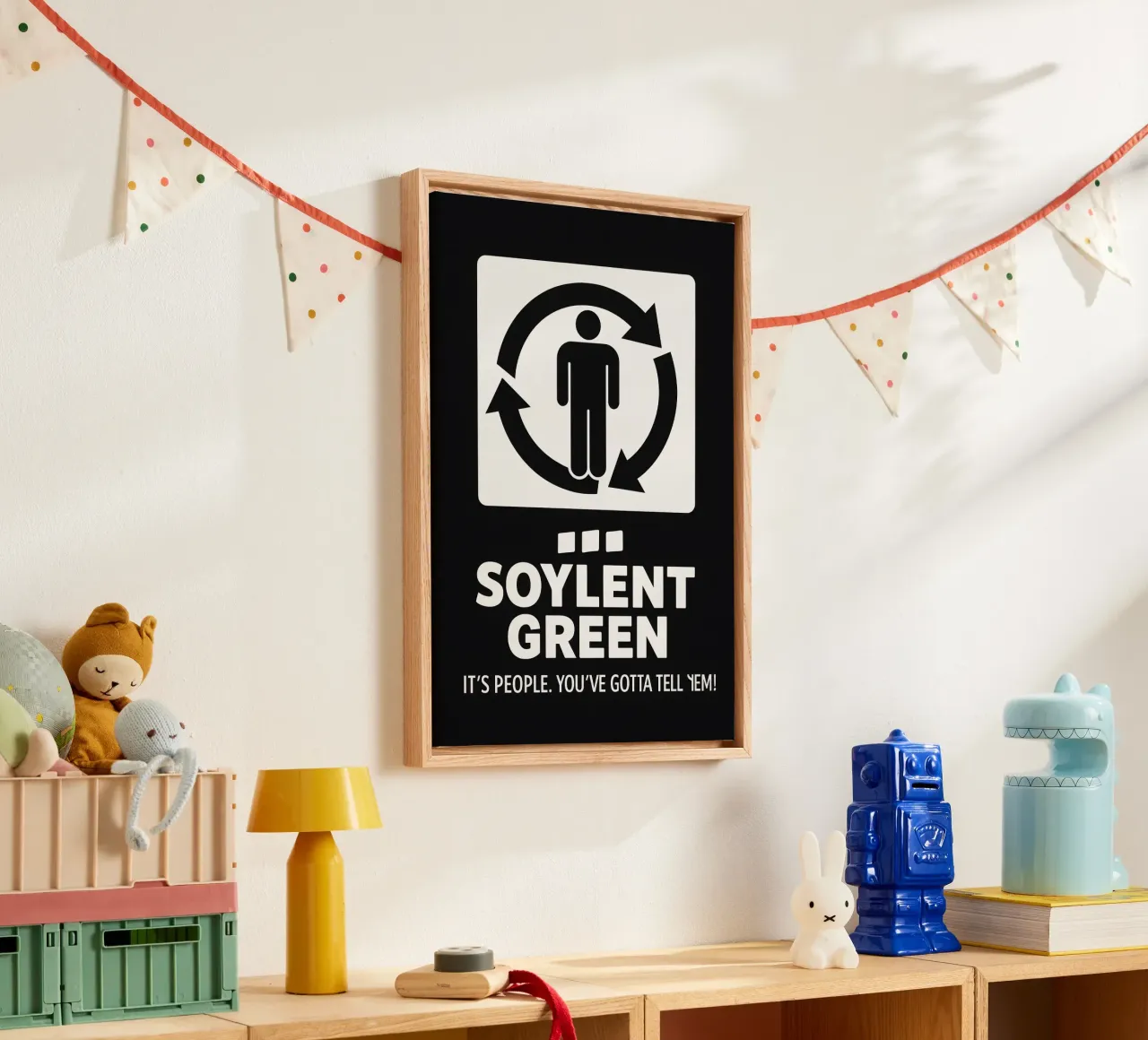 Soylent Green Print tela da MoviesArt