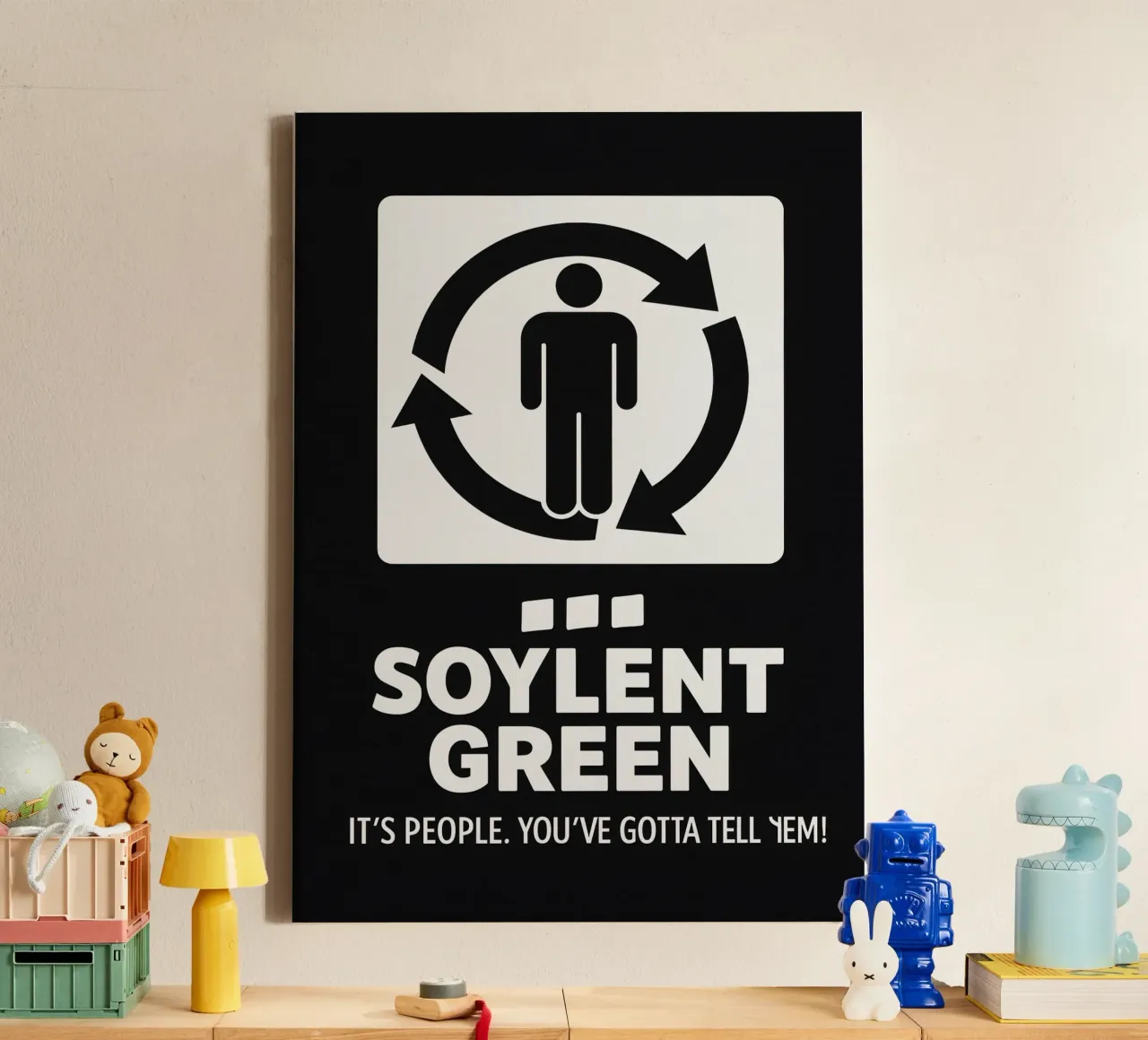 Soylent Green Print tela da MoviesArt