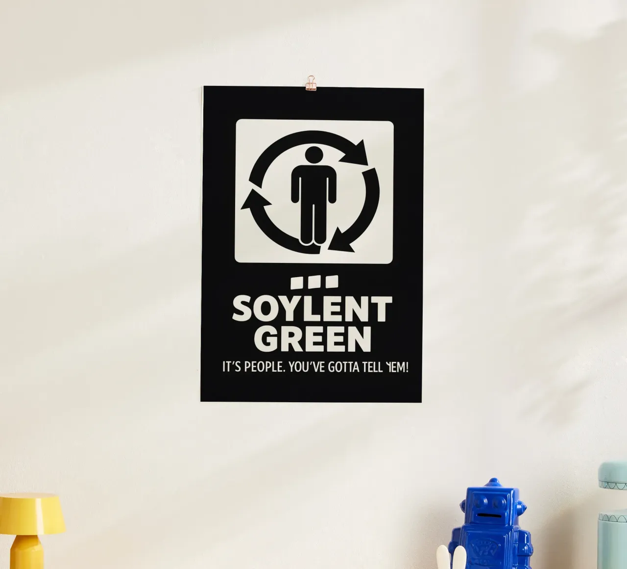 Soylent Green Print carta hahnemühle da MoviesArt