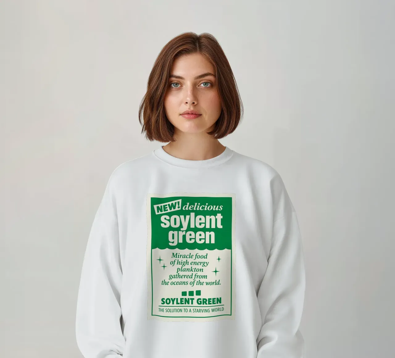 Soylent Green Print sweatshirt van MoviesArt