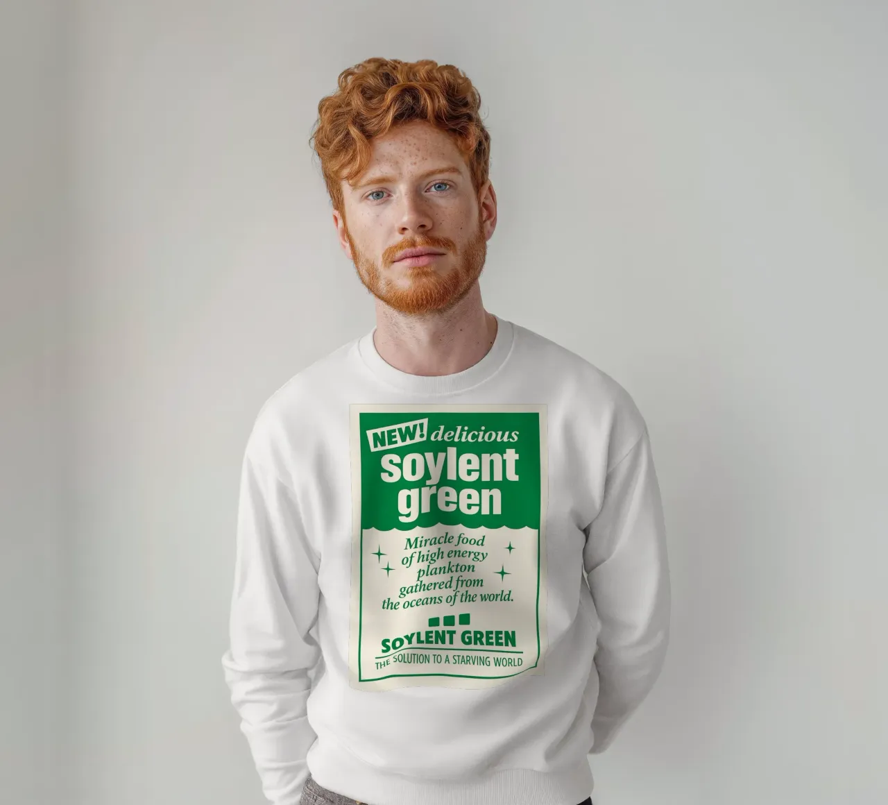 Soylent Green Print sweatshirt van MoviesArt