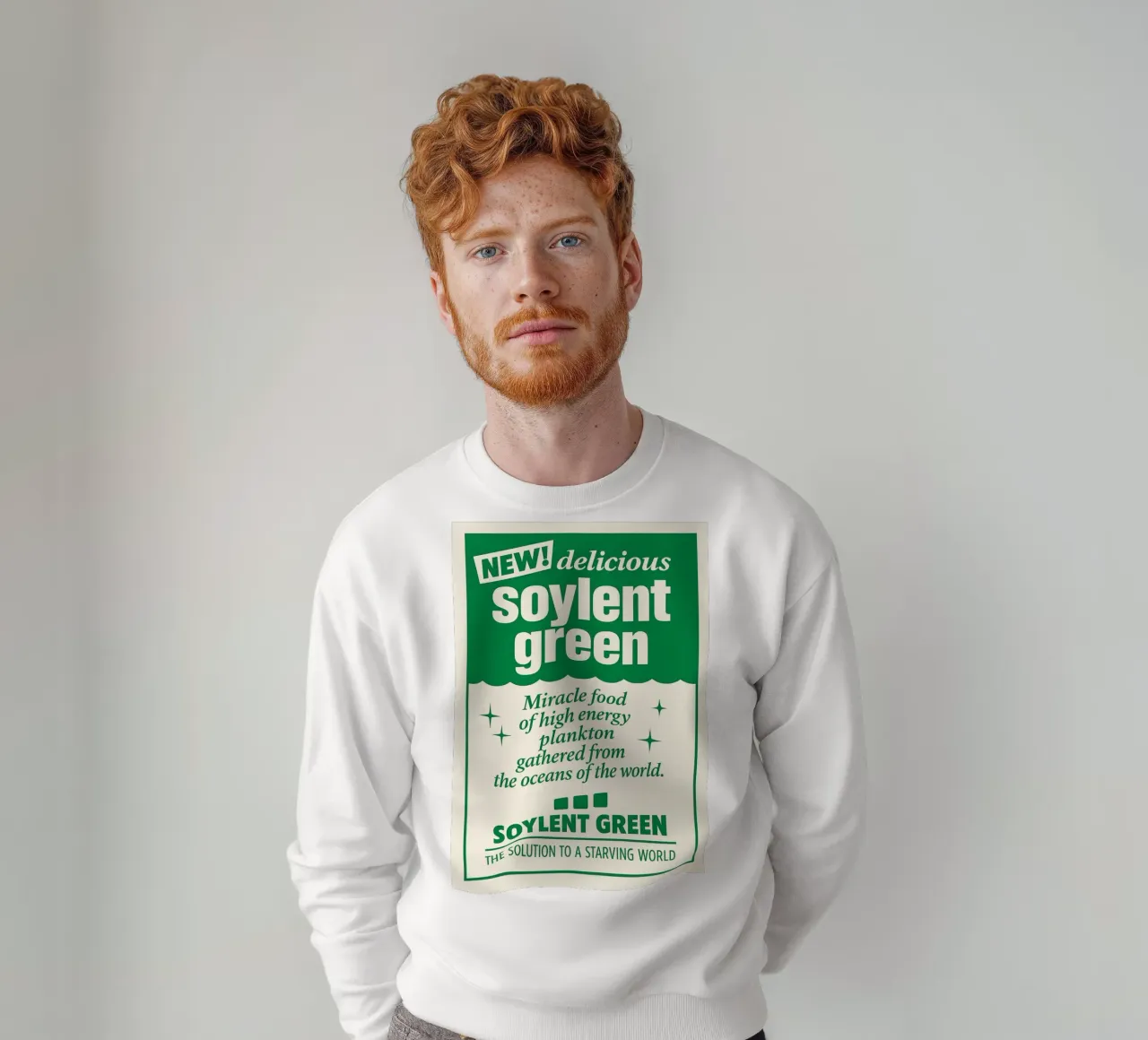 Soylent Green Print felpa da MoviesArt