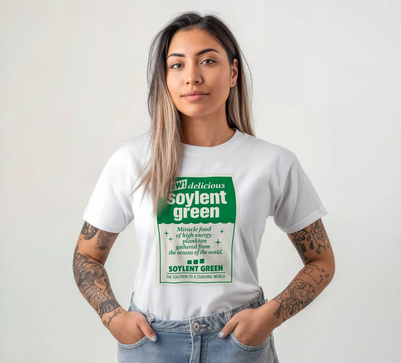 Soylent Green Print t-shirt da MoviesArt