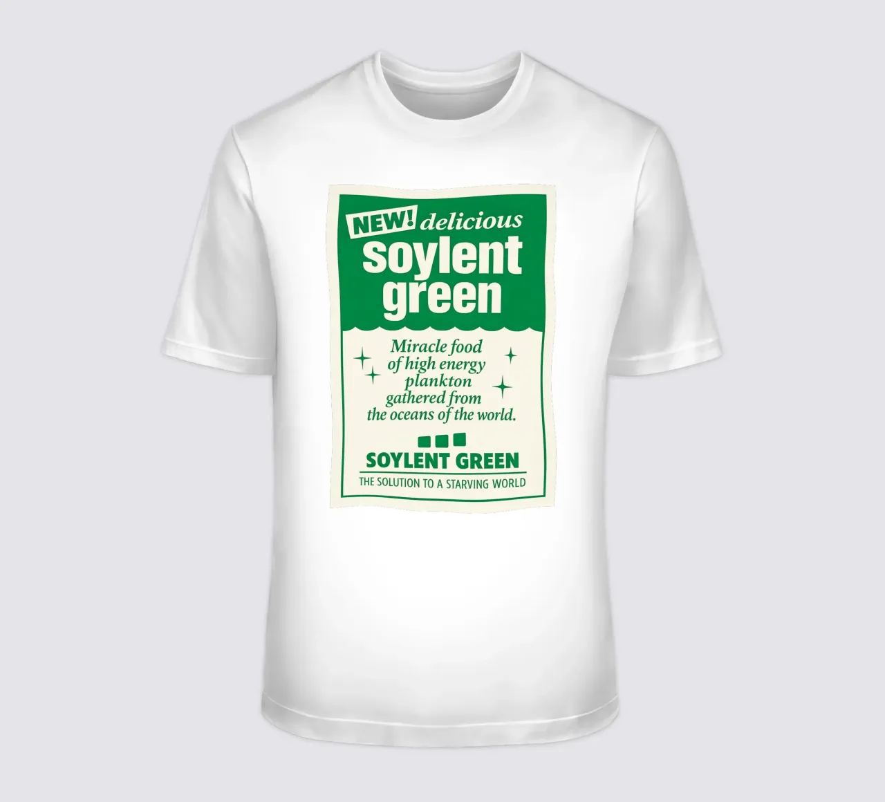 Soylent Green Print t-shirt da MoviesArt