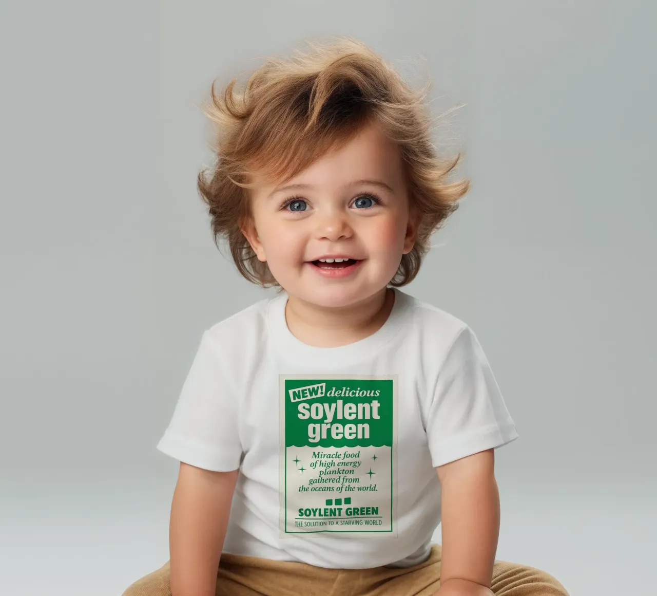 Soylent Green Print maglietta neonato da MoviesArt