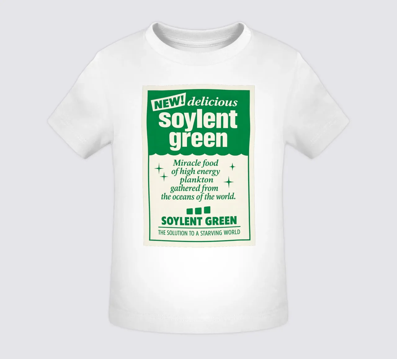 Soylent Green Print maglietta neonato da MoviesArt