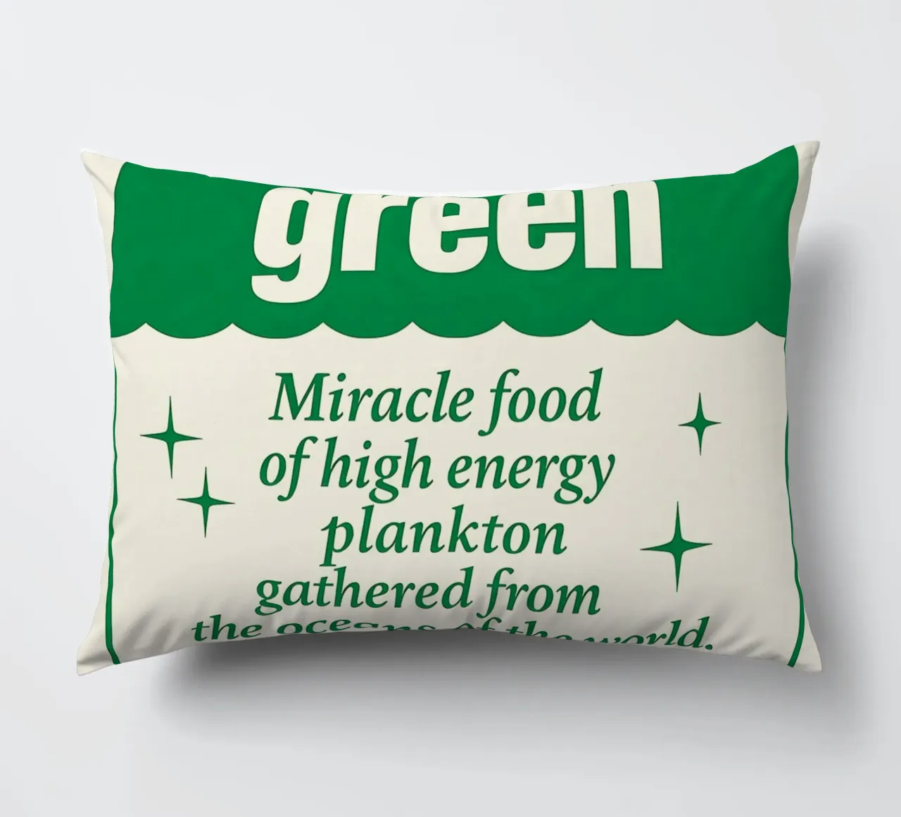 Soylent Green Print cuscino da MoviesArt