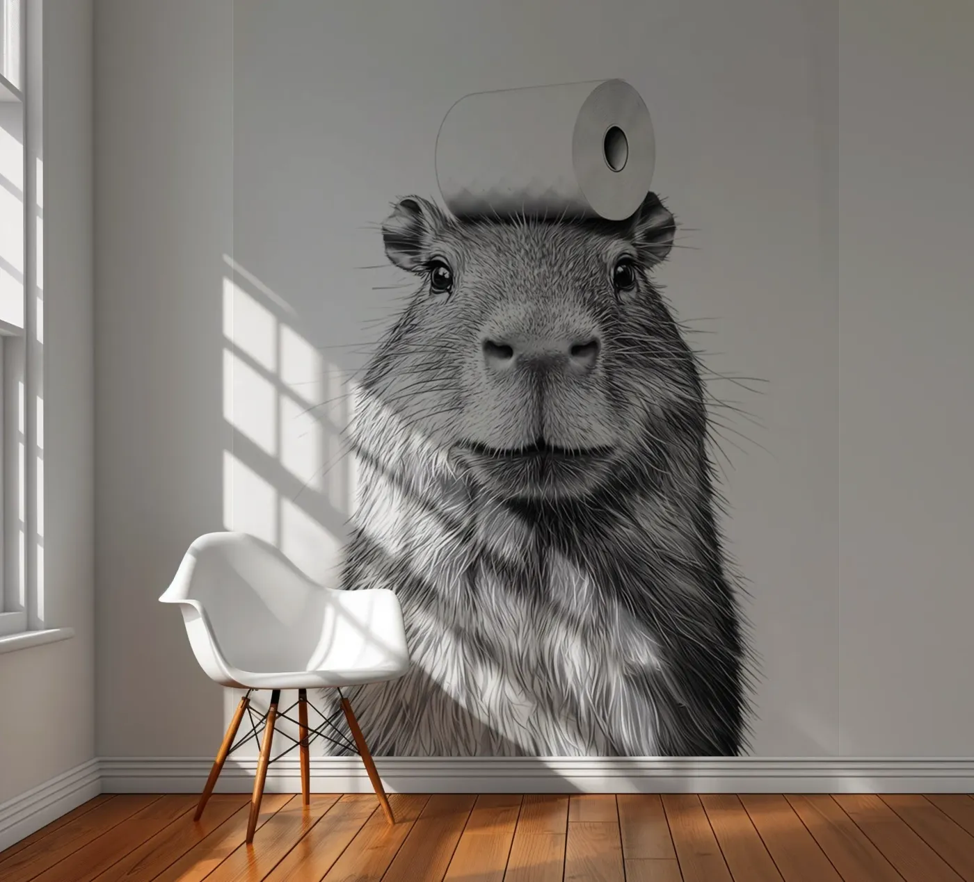 Capibara fotobehang van animals_studio