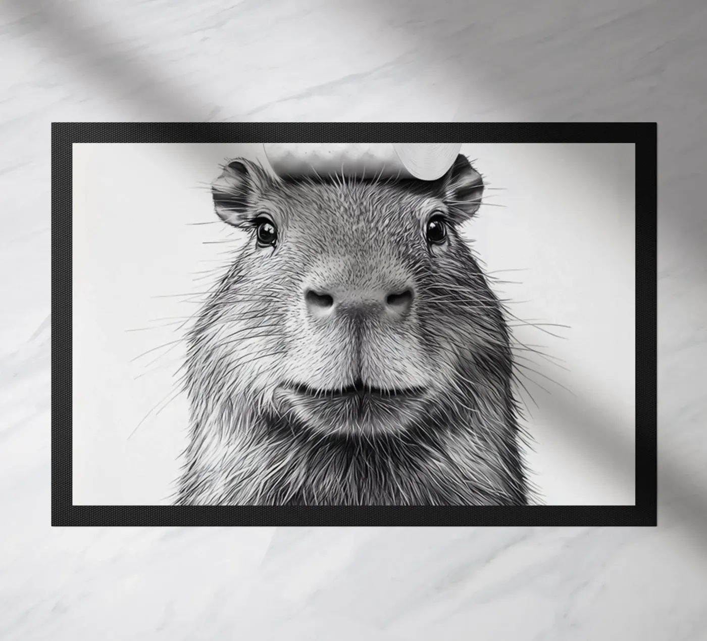 Capybara doormat by animals_studio