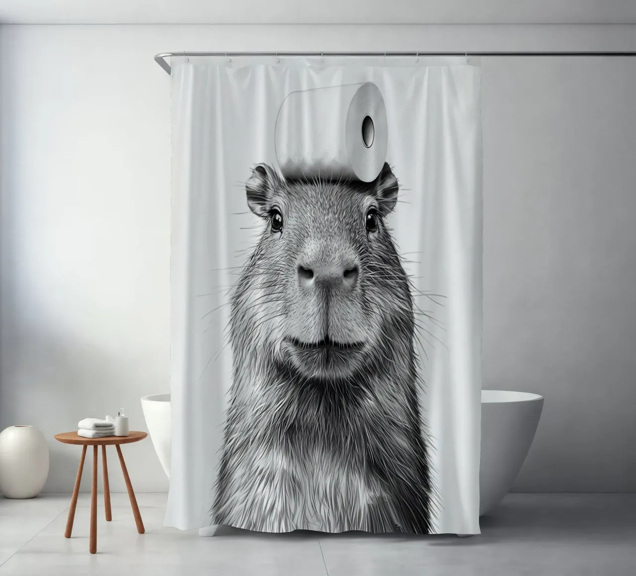 Capybara Duschvorhang von animals_studio
