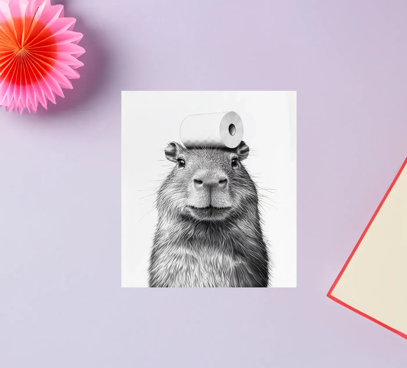 Capybara sticker by animals_studio