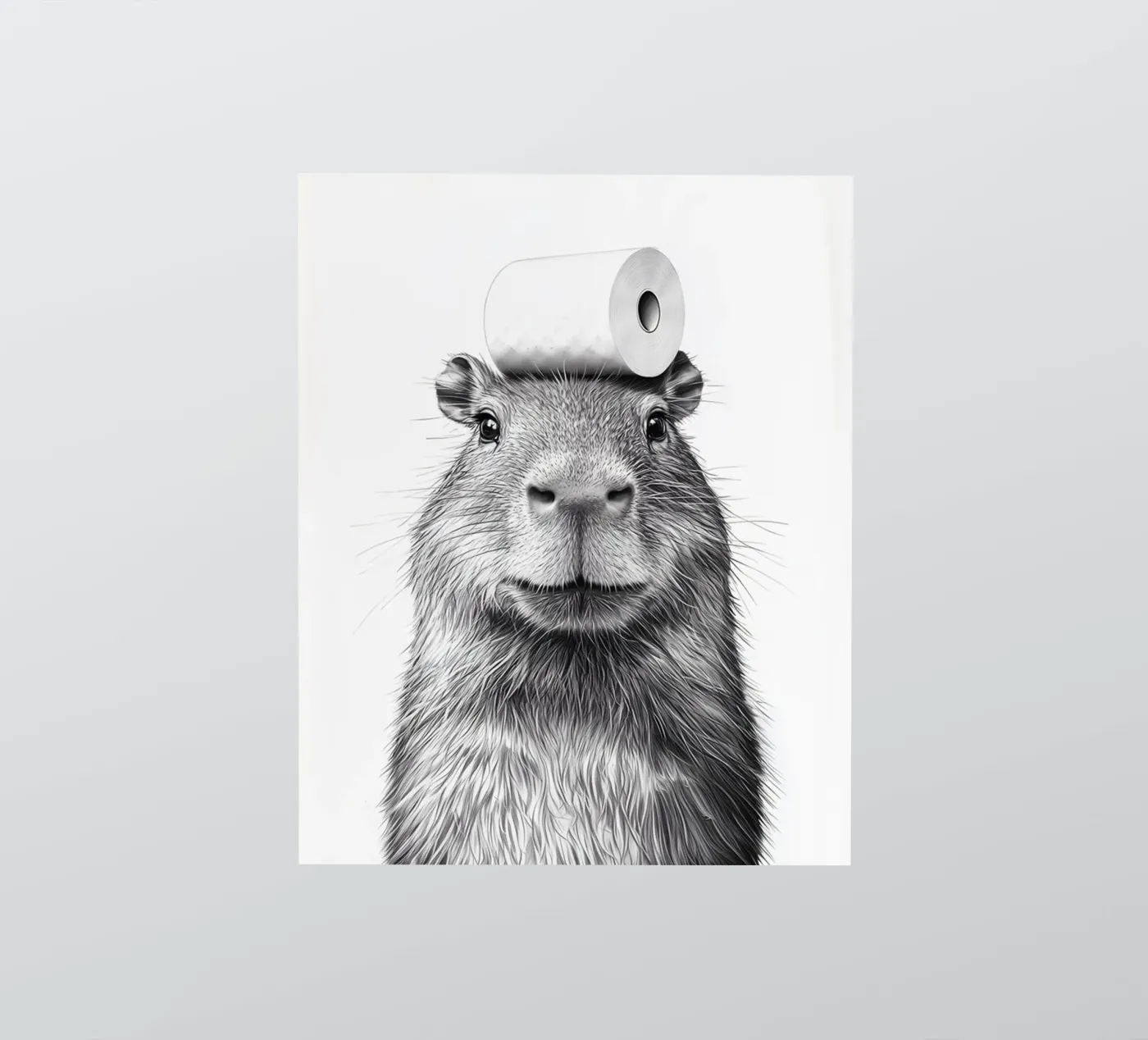 Capibara adesivo da animals_studio