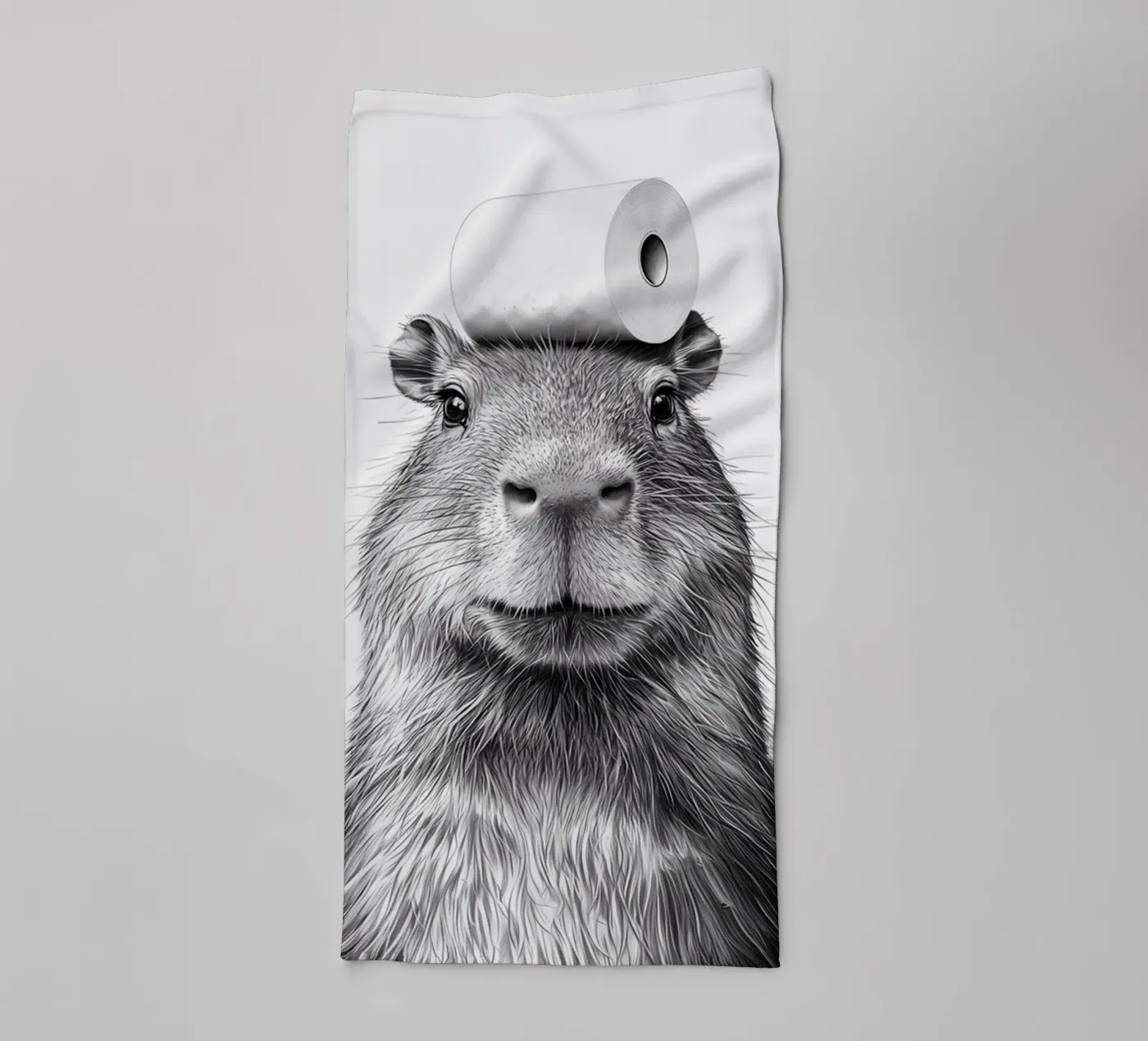 Capybara badhanddoek van animals_studio