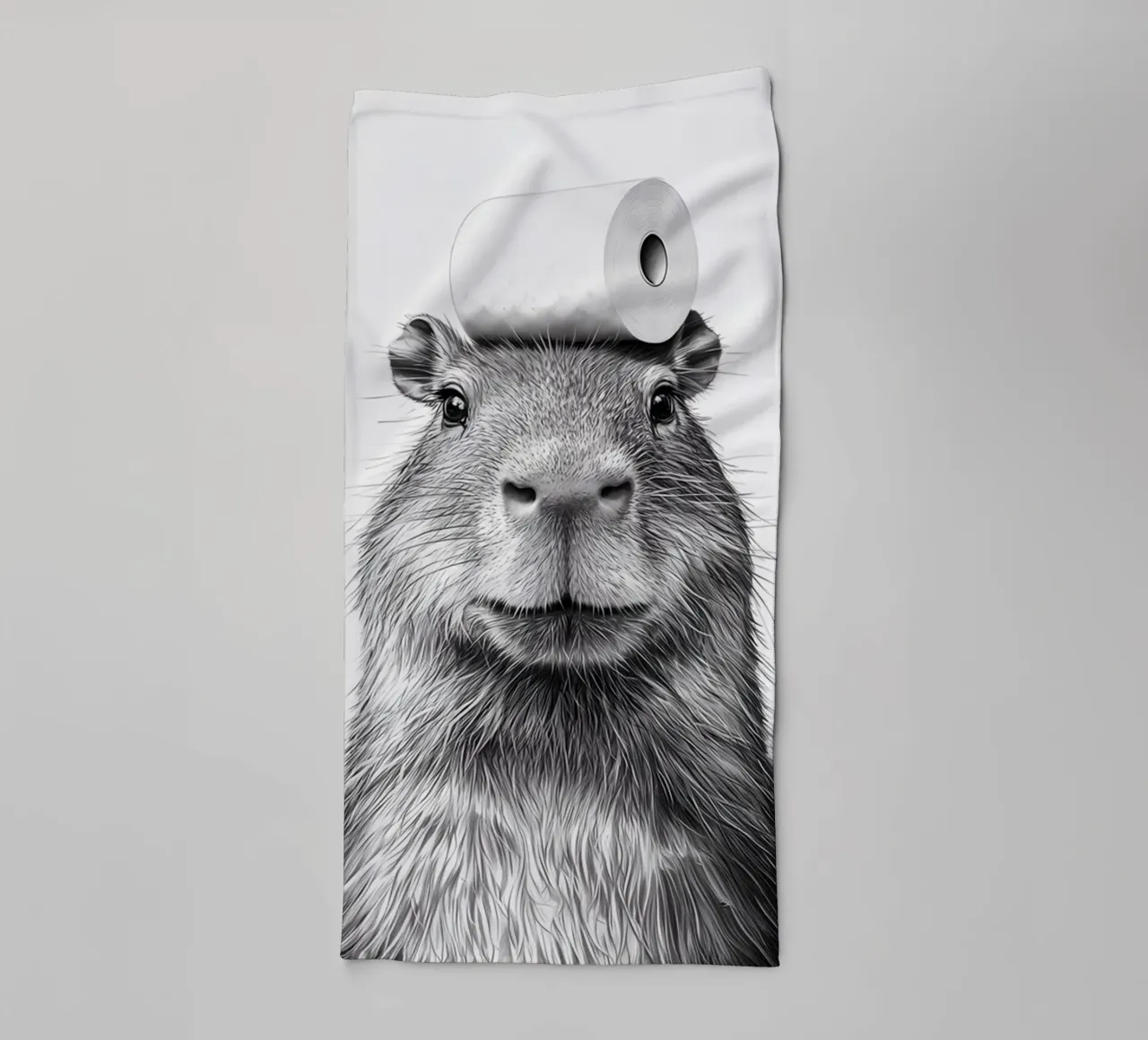 Capibara asciugamano da bagno da animals_studio
