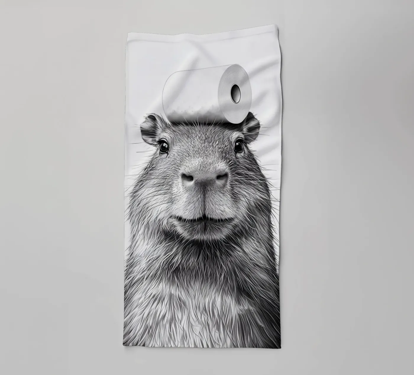 Capybara towel by animals_studio