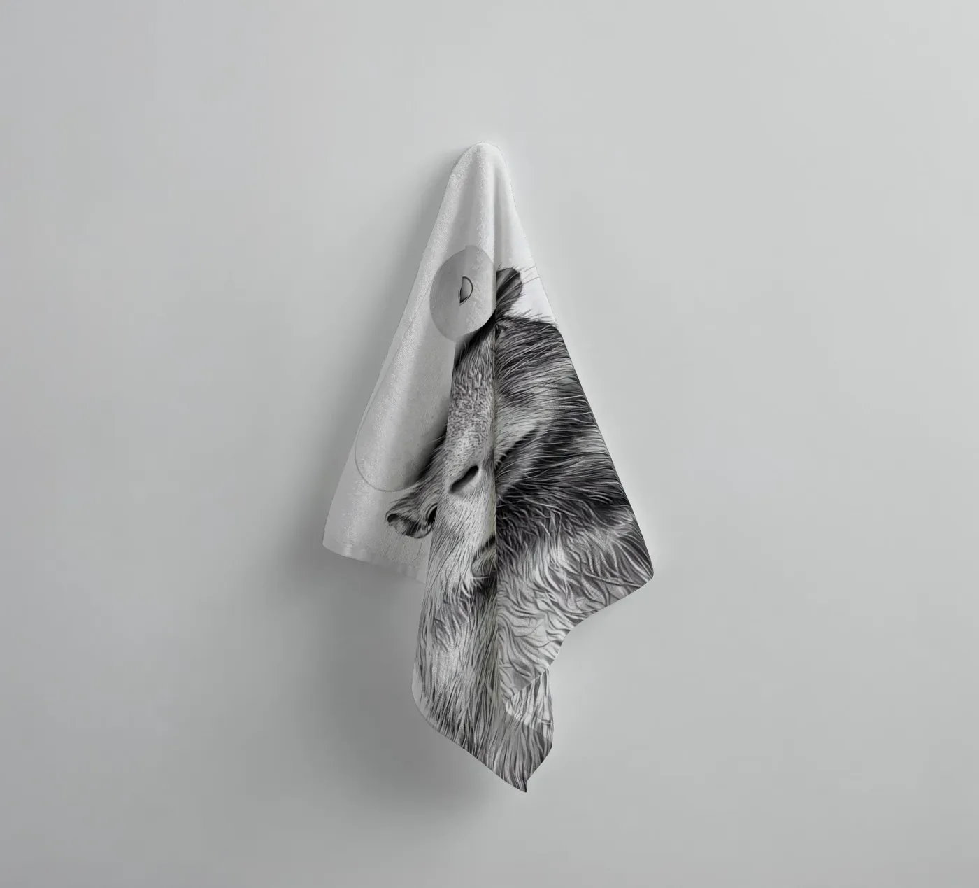 Capybara badhanddoek van animals_studio
