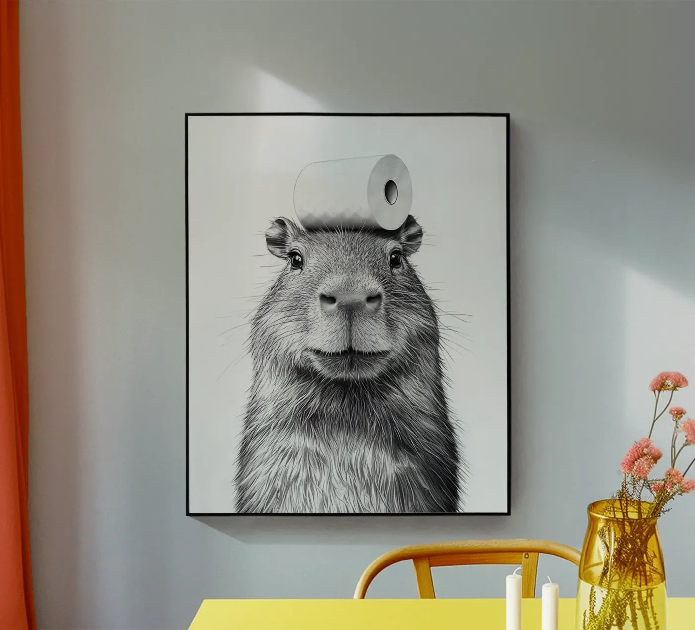 Capibara plexiglass da animals_studio