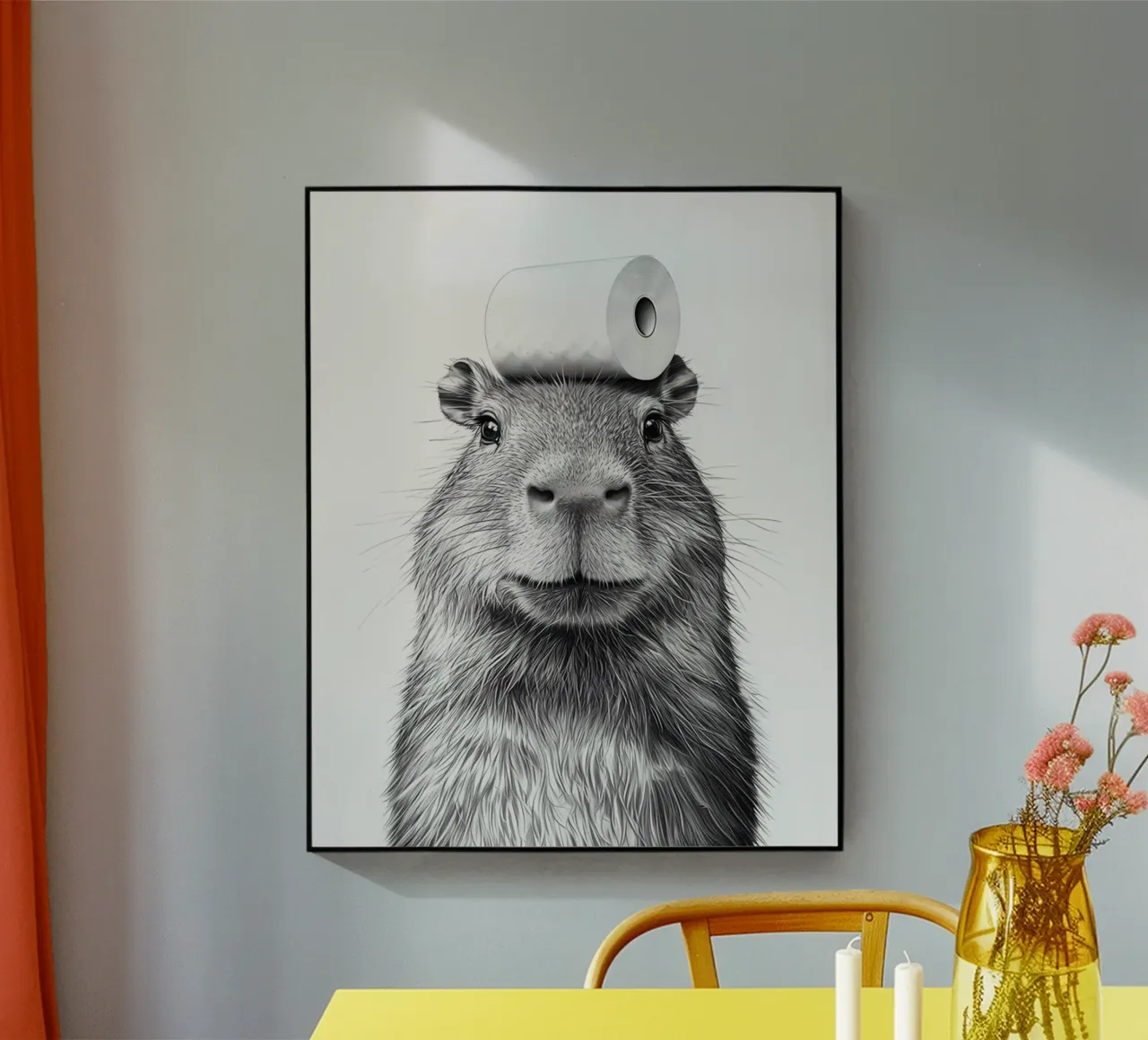 Capibara plexiglass da animals_studio