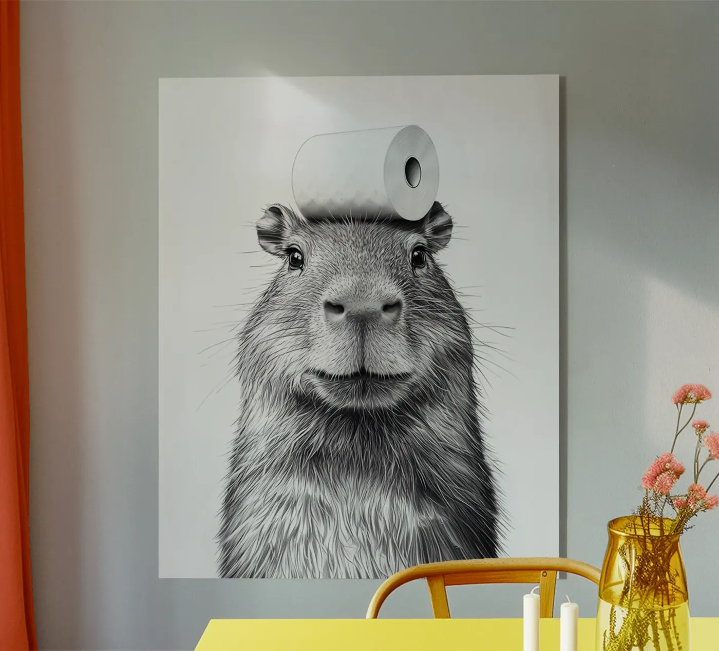 Capibara plexiglass da animals_studio