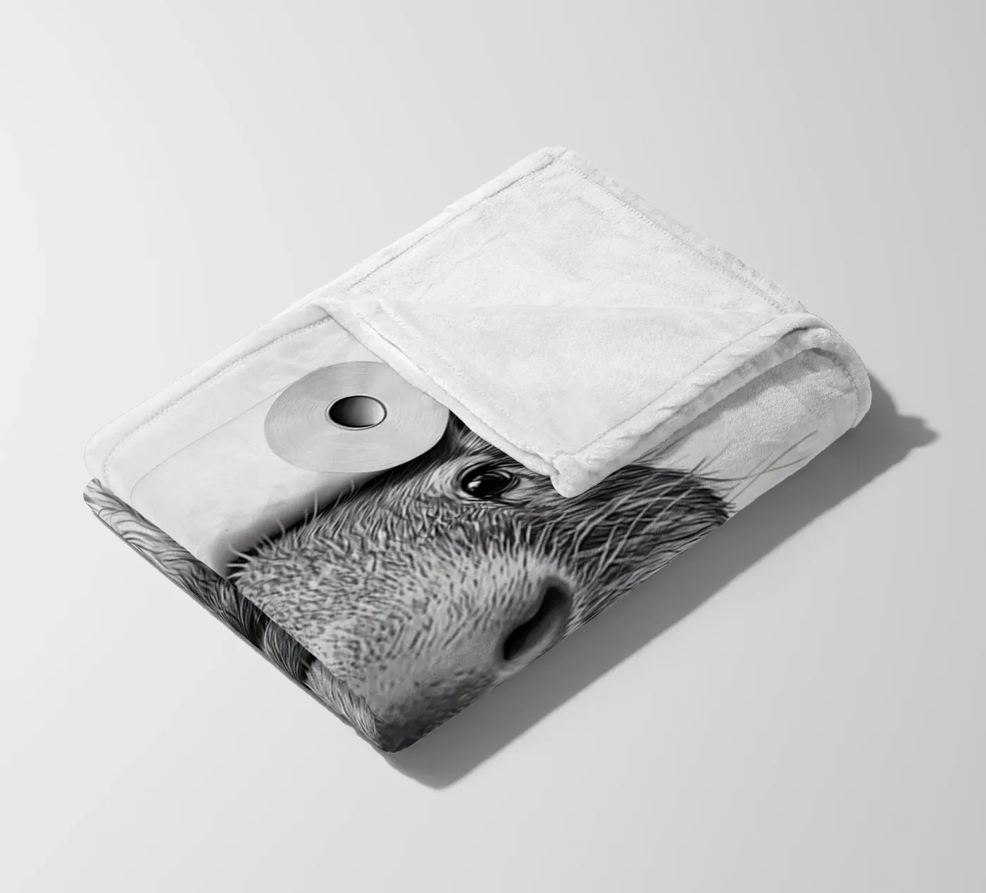 Capybara fleece blanket by animals_studio