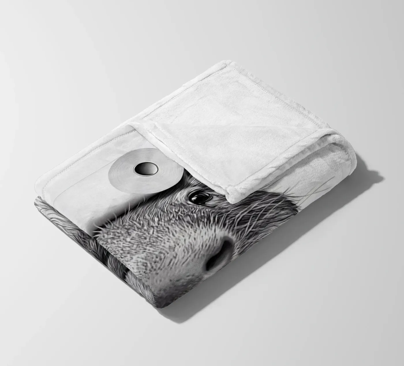 Capybara fleece blanket by animals_studio