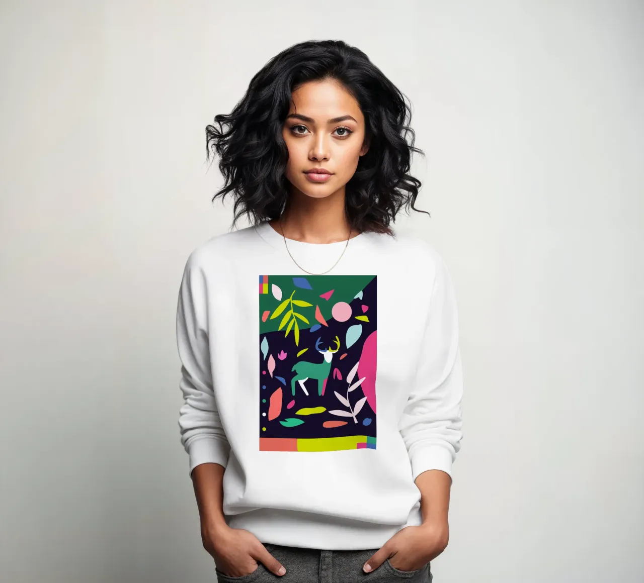 Forest Prince felpa da Mariery Young