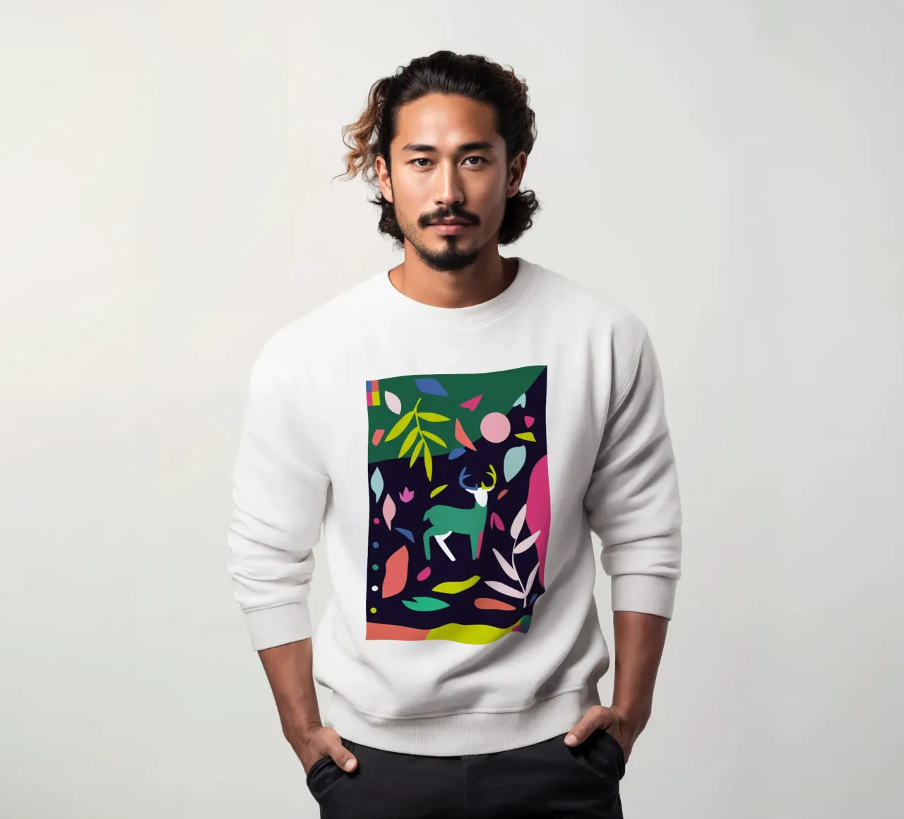 Forest Prince felpa da Mariery Young