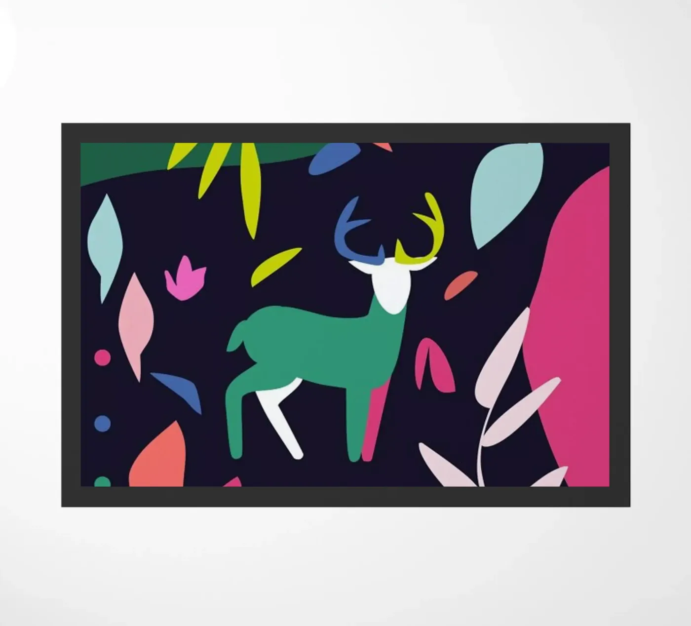 Forest Prince doormat by Mariery Young