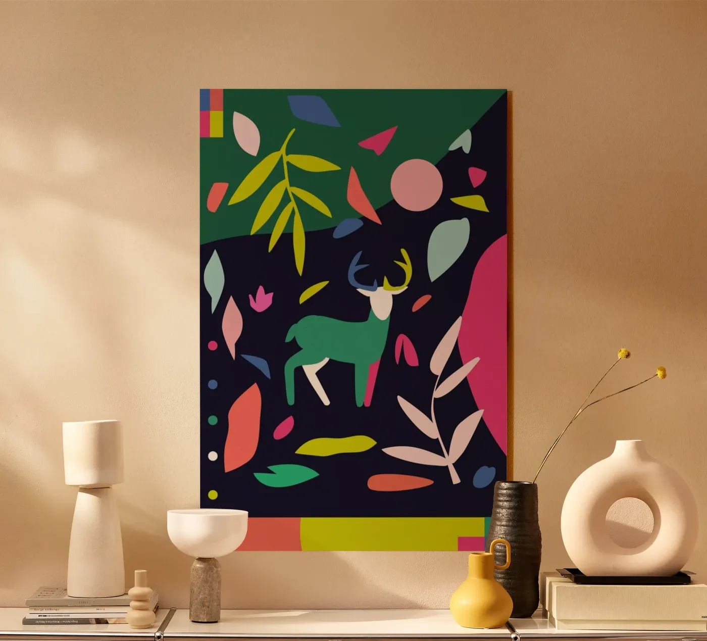 Forest Prince acryl van Mariery Young