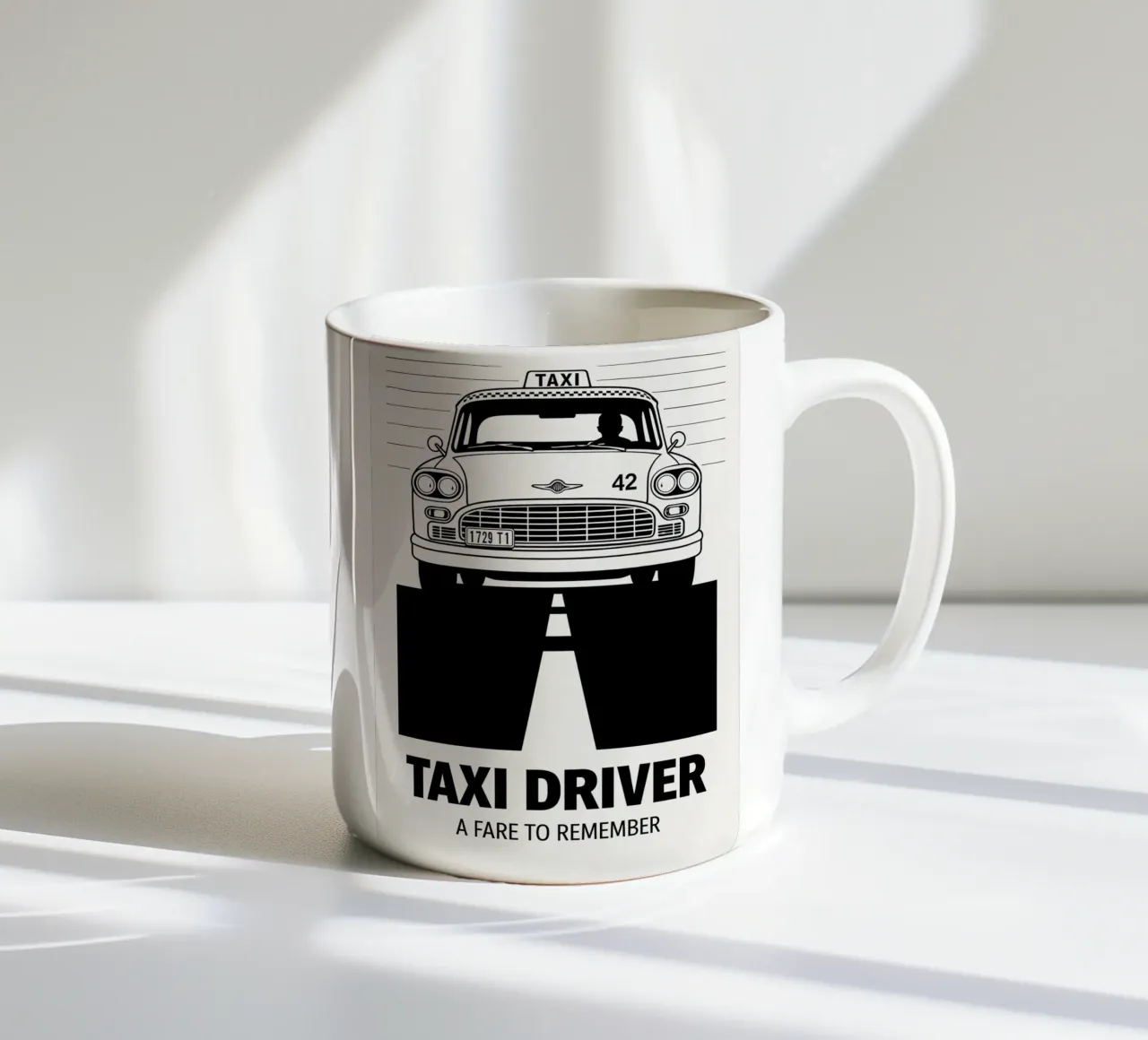 Taxi Driver Print tazza in ceramica da MoviesArt