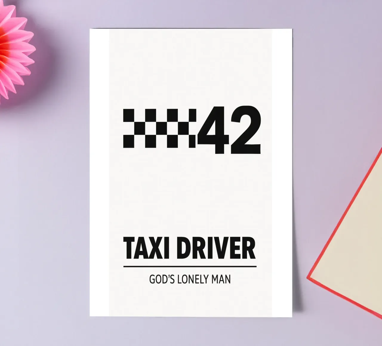 Taxi Driver Print sticker sheet by MoviesArt