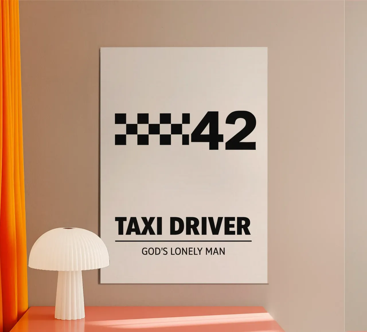 Taxi Driver Print hahnemühle by MoviesArt