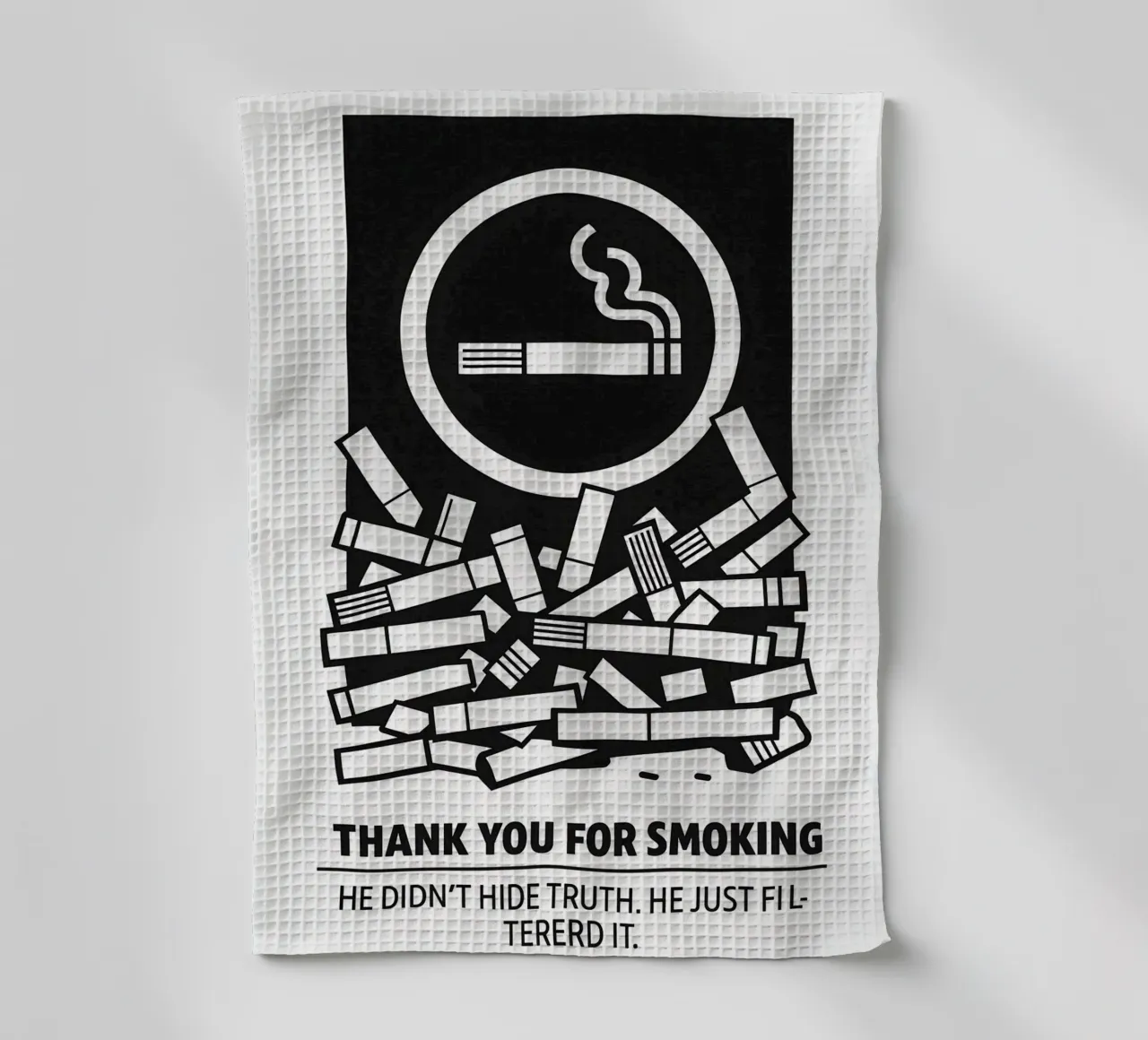 Thank You For Smoking Print canovaccio da cucina da MoviesArt