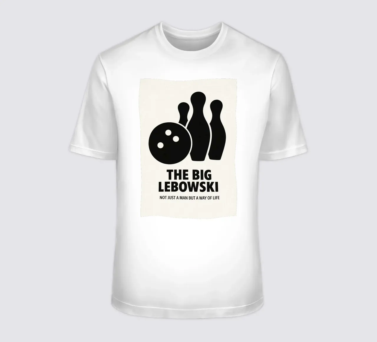 The Big Lebowski Print t-shirt da MoviesArt