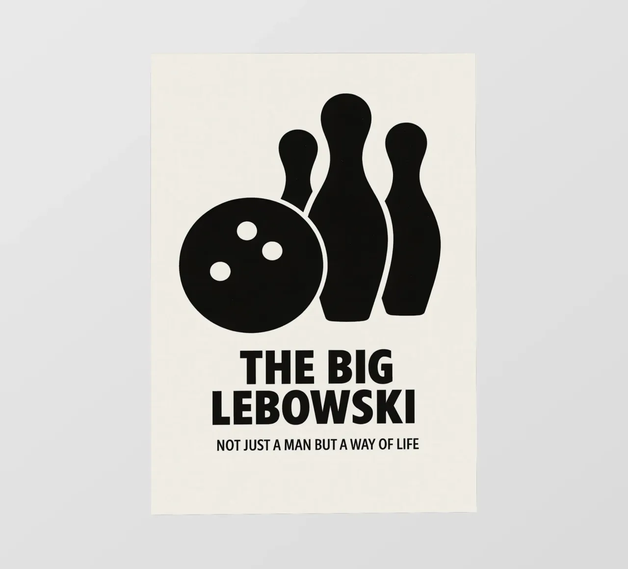 The Big Lebowski Print carta da parati fotografica da MoviesArt