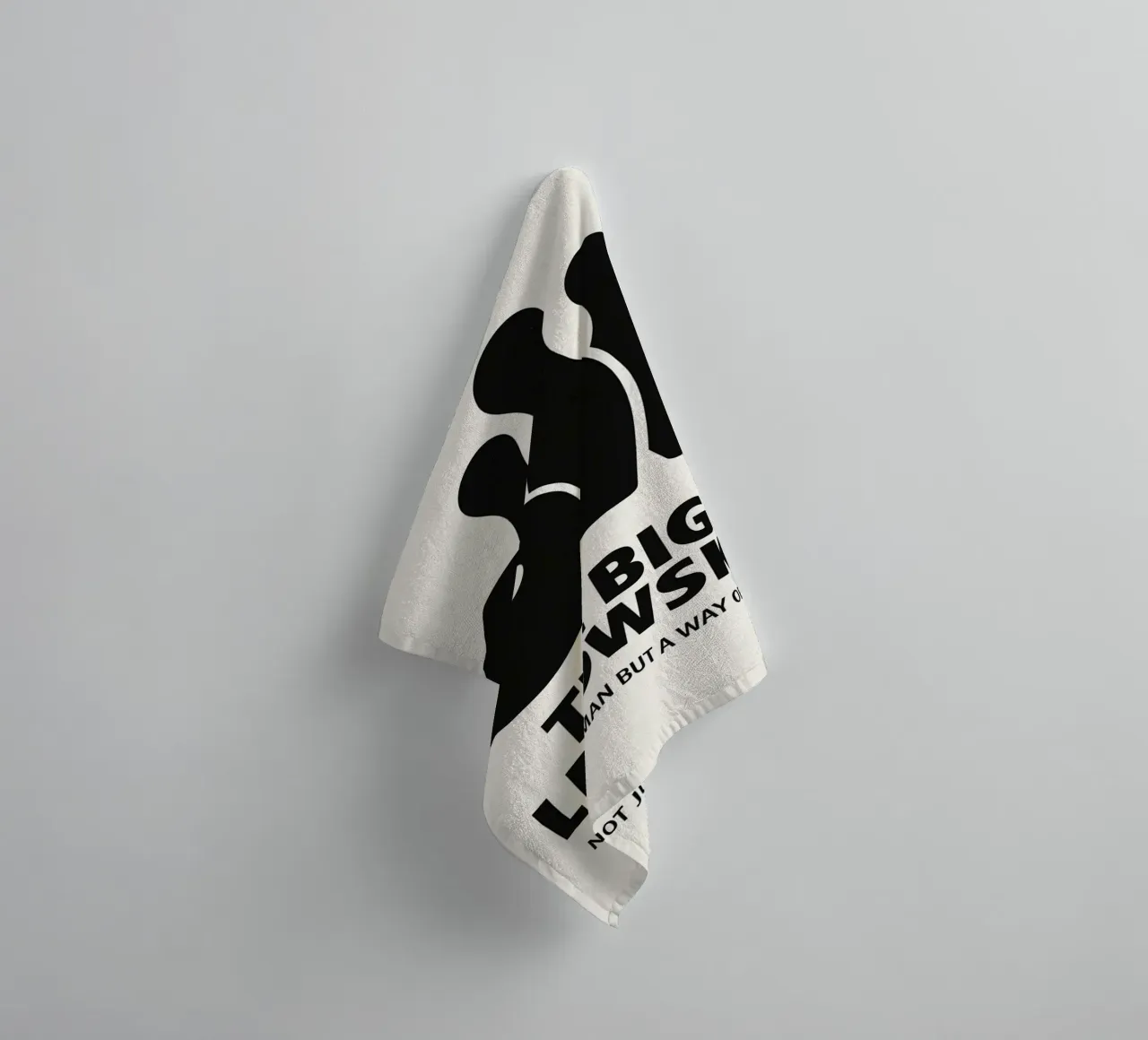The Big Lebowski Print asciugamano da bagno da MoviesArt