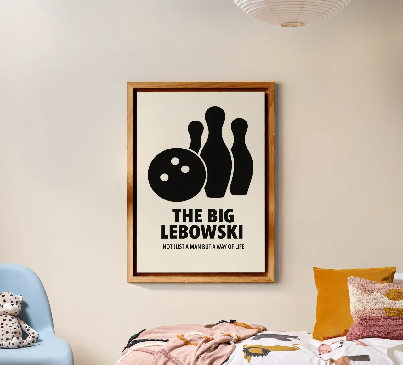 The Big Lebowski Print alluminio dibond da MoviesArt