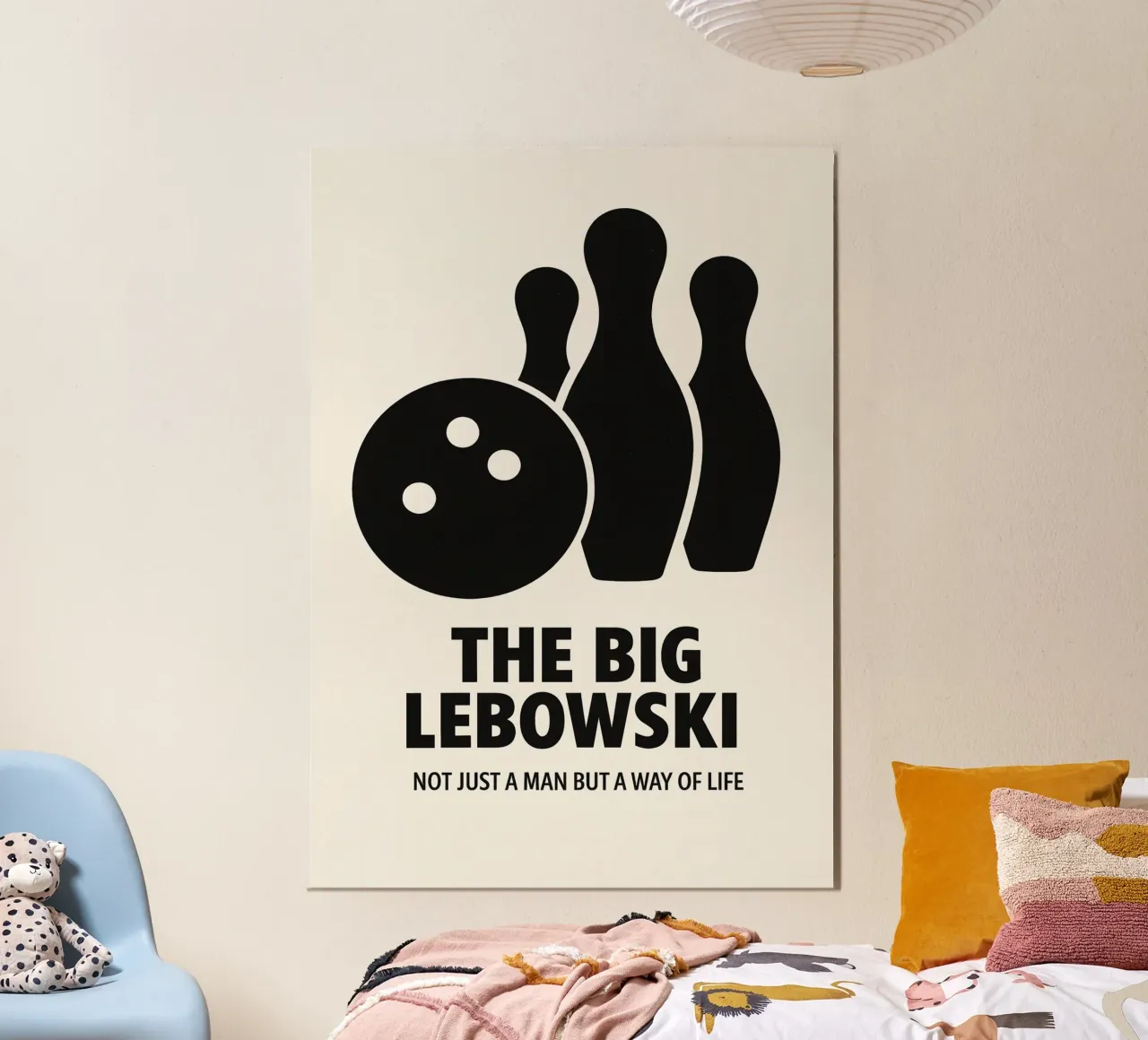 The Big Lebowski Print carta hahnemühle da MoviesArt