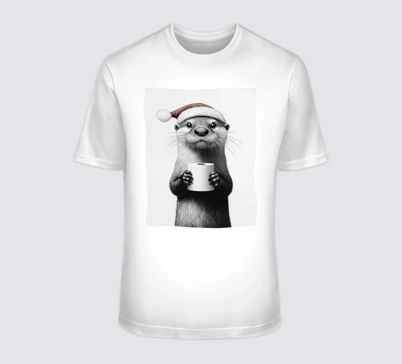Weihnachts-Countdown Otter T-Shirt von animals_studio