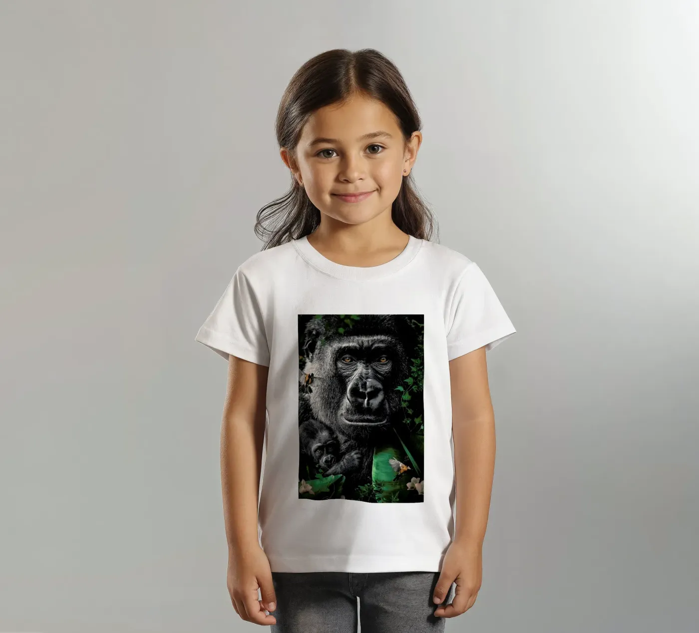 Gorilla kinder t-shirt van Wouter Rikken