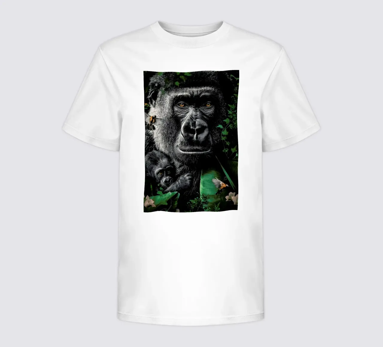 Gorilla kids t-shirt by Wouter Rikken