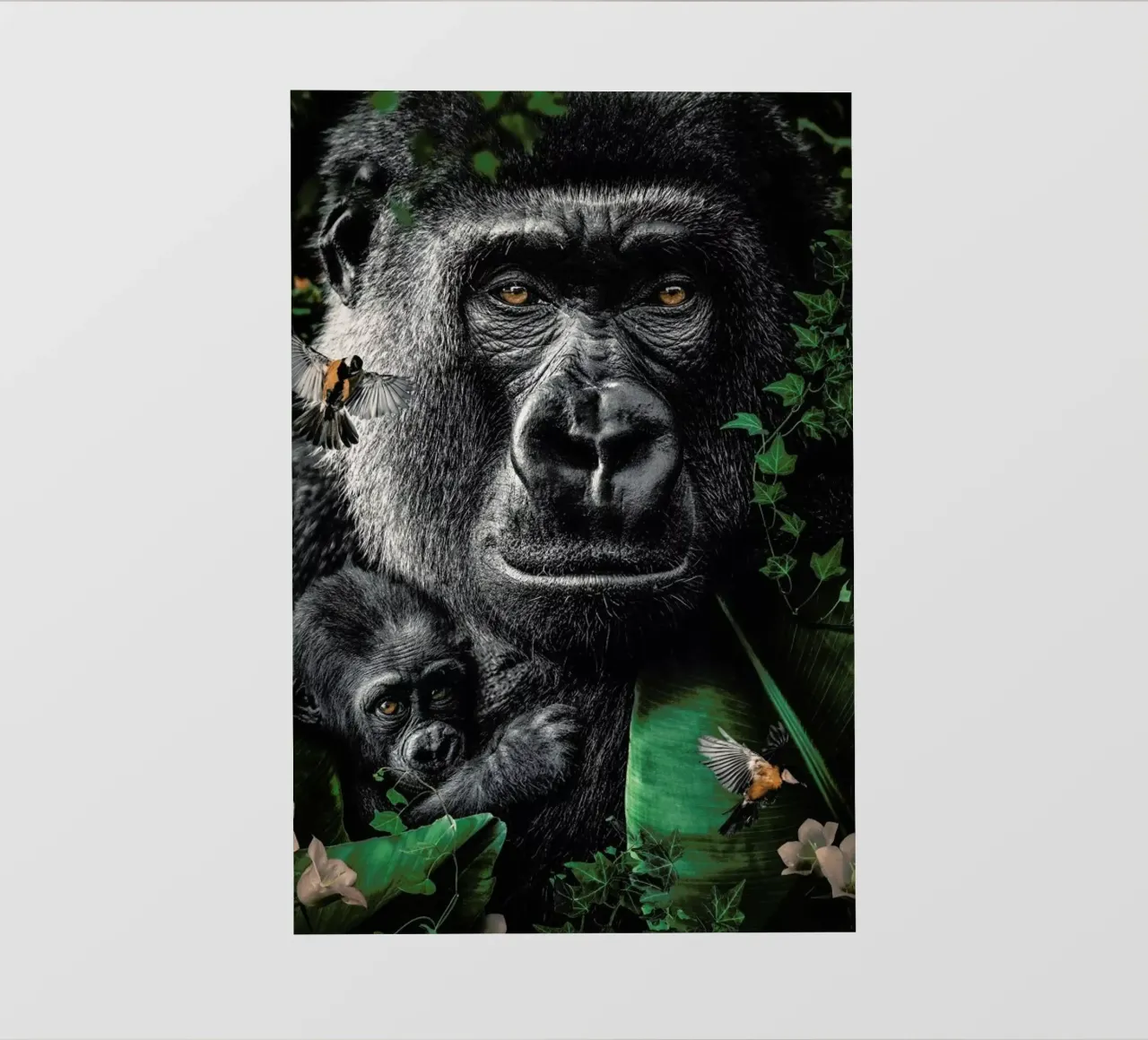 Gorilla telo in pvc da Wouter Rikken