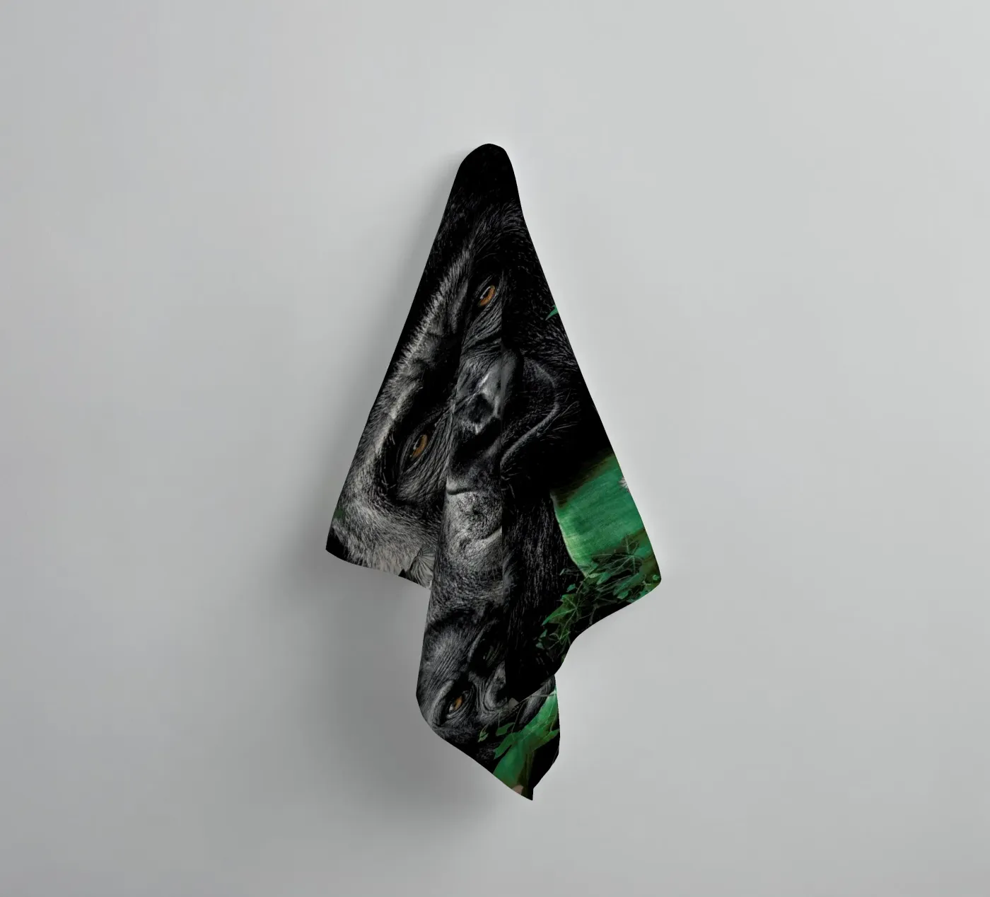 Gorilla badhanddoek van Wouter Rikken