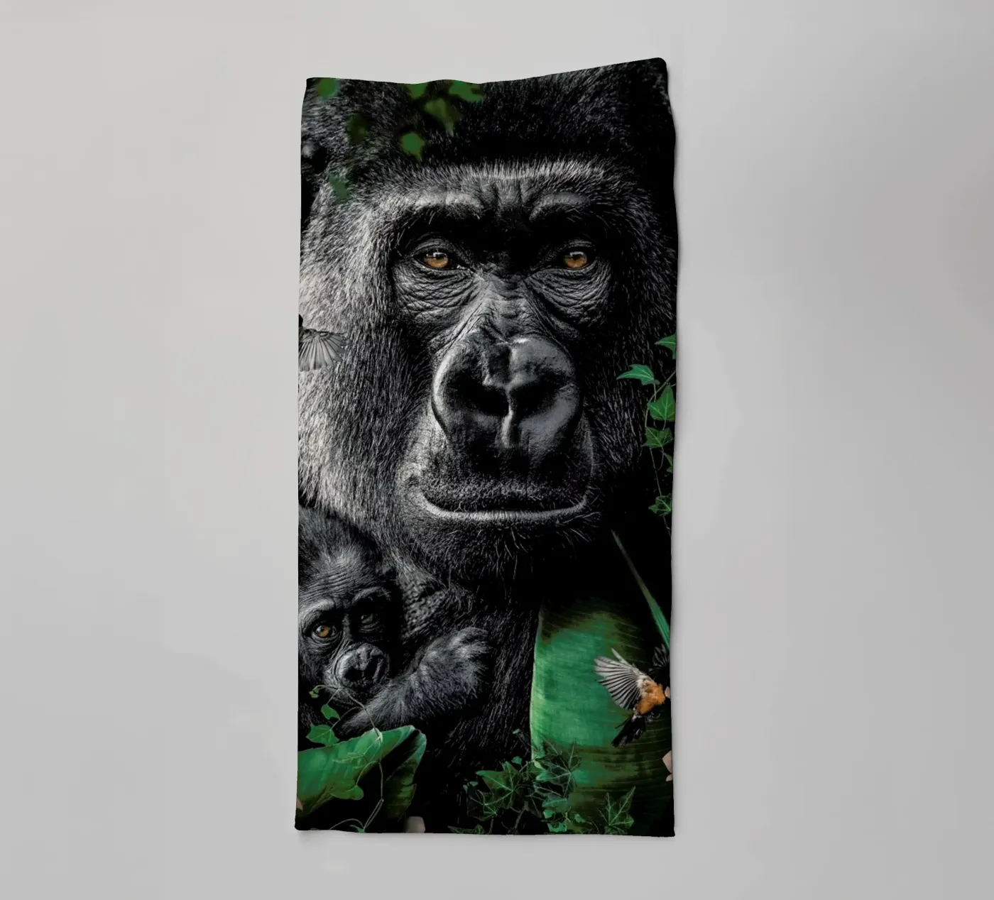 Gorilla badhanddoek van Wouter Rikken