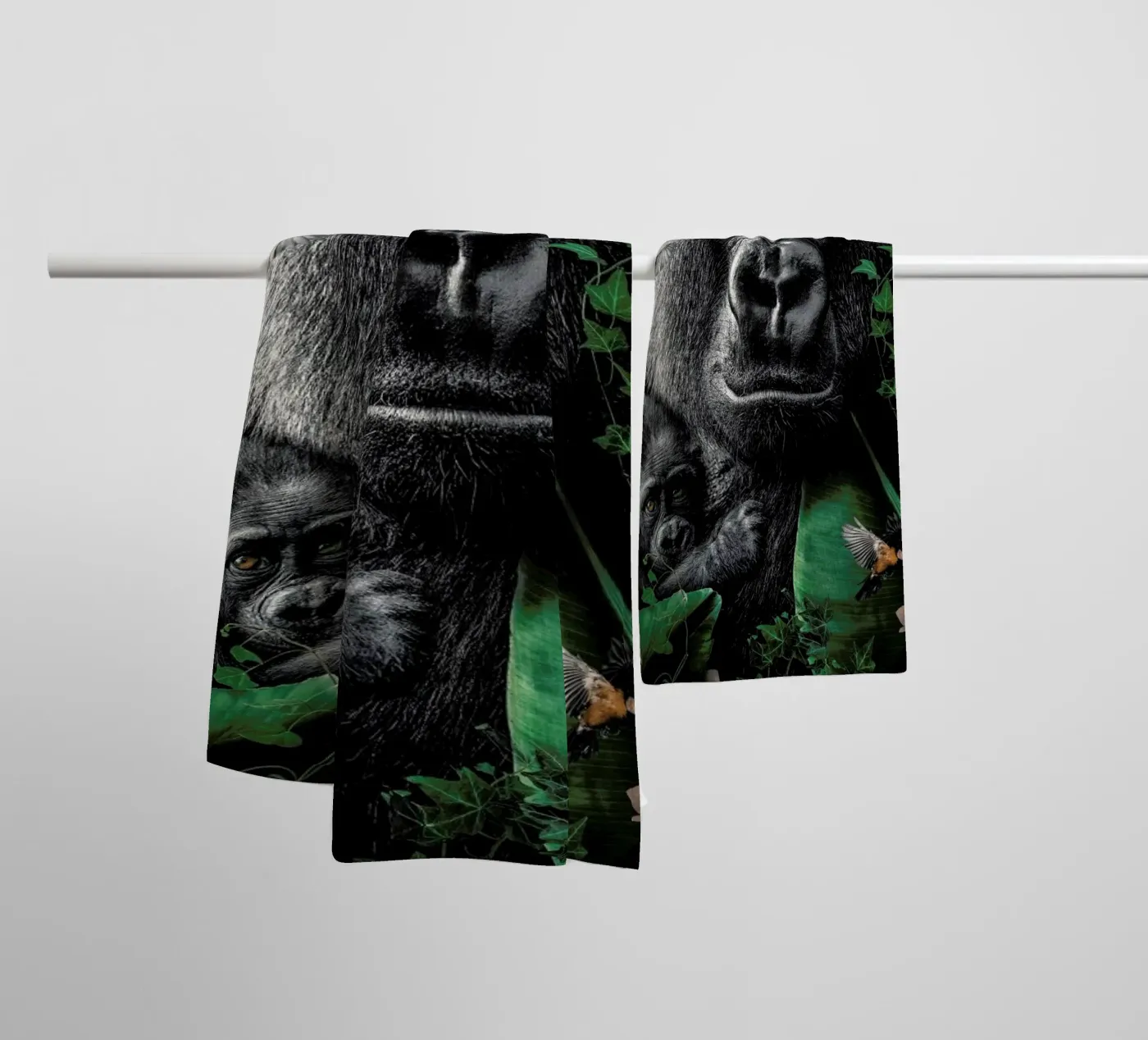 Gorilla badhanddoek van Wouter Rikken