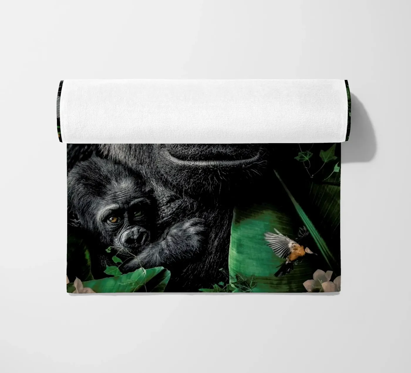 Gorilla strandhanddoek van Wouter Rikken